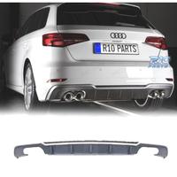 DIFFUSORE PER AUDI A3 HATCHBACK 16-20 LOOK S3