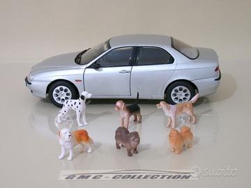 Accessori Diorama Primo Set 6 Cani Animals 1/18