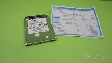 Hard disk 2,5" SATA 500 Gbyte, 2,5 pollici, nessun