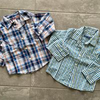 2 camicie neonato 18 mesi