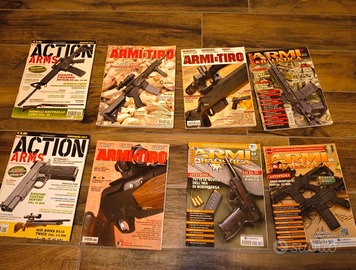 Lotto riviste armi vari titoli 10
