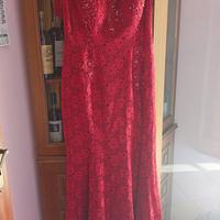 abito lungo a sirena 