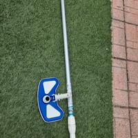 spazzola piscina con asta