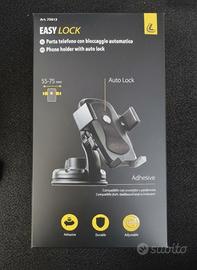 Supporto auto per telefono con Auto Lock e ventosa