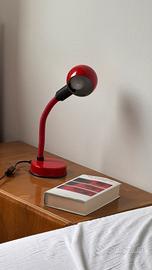 Lampada design Space Age vintage rossa