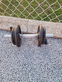 manubrio regolabile  10kg