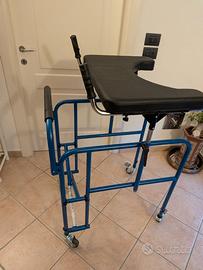 Deambulatore / girello per anziani supporto gomiti