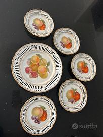 Servizio da dolce antico Bavaria - 6 pezzi