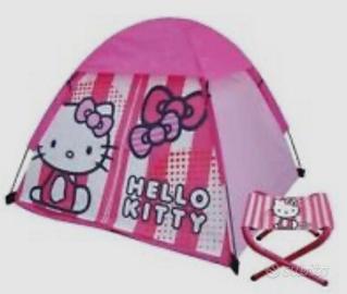 Tenda gioco Hello Kitty con sgabello