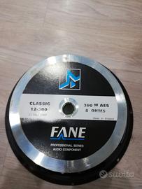 Casse audio Fane  classic 12 300 + ciare pu 340
