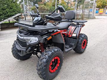 QUAD XXL SHARK RUOTE 10 200cc GANCIO TRAINO