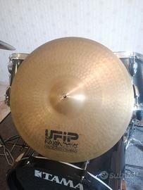 UFIP Rough Series Ride 20" e Crash 17" + custodia