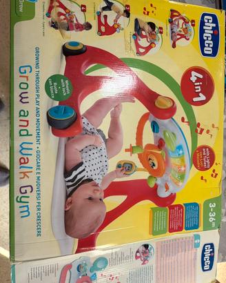 Gioco Chicco palestrina primi passi 4in1