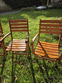 N.10 SEDIE GIARDINO