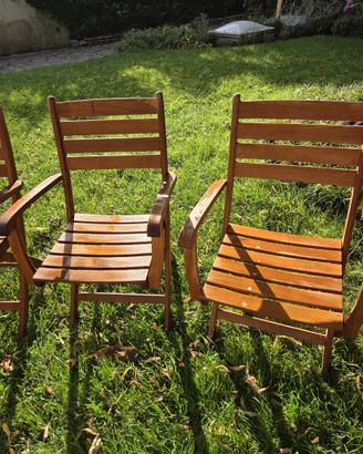 N.10 SEDIE GIARDINO