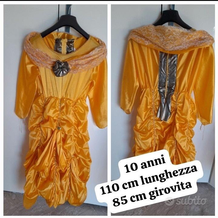 vestito di carnevale da bambina principessa Belle - Tutto per i bambini In  vendita a Roma