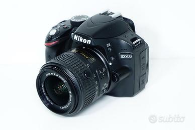 Nikon D3200 Obiettivo 18-55 + BORSA -  9804 SCATTI