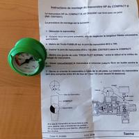 Manometro HP per bombola di ossigeno