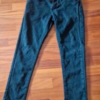Pantaloni Uomo Uniqlo cotone Elastico neri taglia
