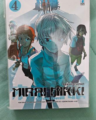 Fumetto Manga Mirai Nikki Future Diary 4