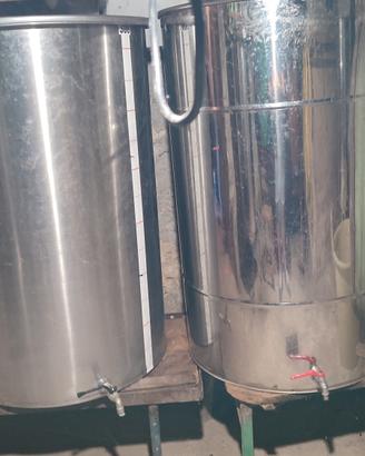 bottix vino in acciaio con galleggiante