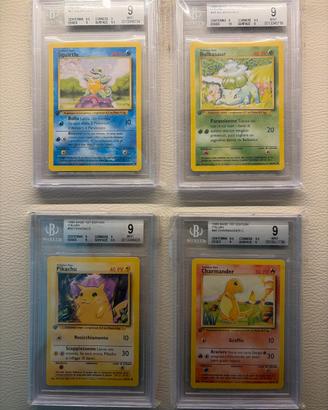 Pokemon BGS 9 1 ed. ITA 4 STARTER