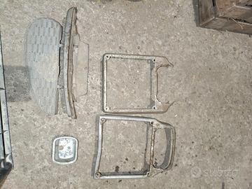 cornice targa posteriore vespa accessorio vintage