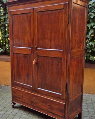 Armadio credenza antico modenese in noce