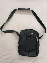 Borsello uomo tracolla in tessuto Brics