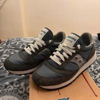 saucony shadow original blu grigie bianche