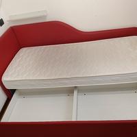 letto con cassettone