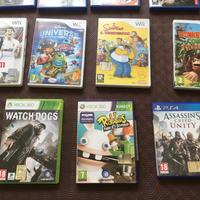 Giochi varie console PS2 PS4 WII XBOX