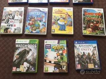 Giochi varie console PS2 PS4 WII XBOX