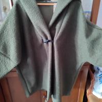 cappotto simil lana cotta verde lodem 