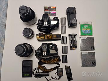Doppio corredo Nikon Full Frame completo + drone