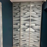porta scorrevole a vetro