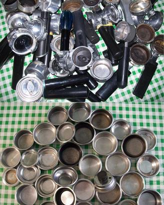 Braccetto portafiltro e Filtro x macchina da caffé