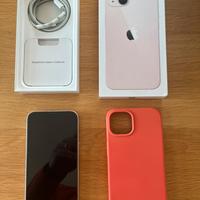 IPhone 13 128 Gb Pink Rosa con accessori