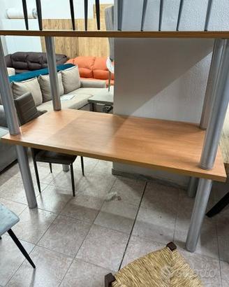 Tavolo in legno colore ciliegio 160x90 nuovo