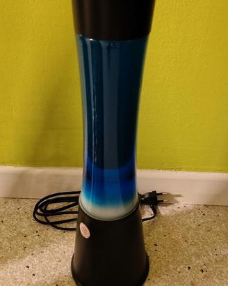 Lampada Lava Blu Vintage Decorative