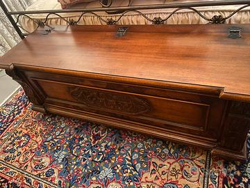 Cassapanca stile arte povera