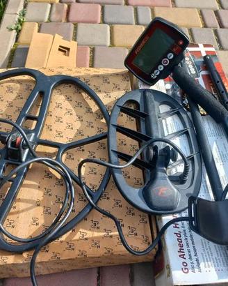 Metal detector Fisher F44 + bobina NEL Attack 15"