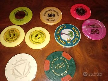 Fiches di gioco.