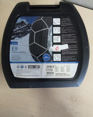 catene per affrontare la neve 