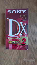 Videocassette VHS Sony, TDK ecc