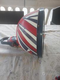 Lampada industriale vintage, verniciata