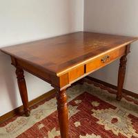 TAVOLO/SCRIVANIA IN LEGNO ANTICO
