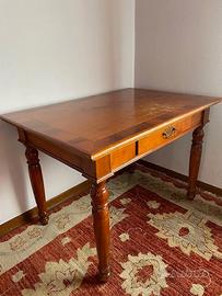TAVOLO/SCRIVANIA IN LEGNO ANTICO