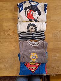 set 5 tutine ciniglia 18 mesi