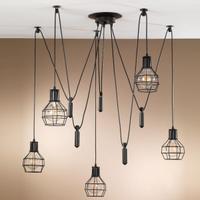 SPIDER PLAFONIERA 5 LUCI